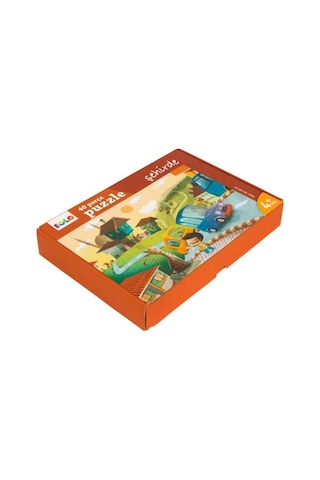 +4 Yaş Şehirde Puzzle 40 Parça (Eolo Yayınları)