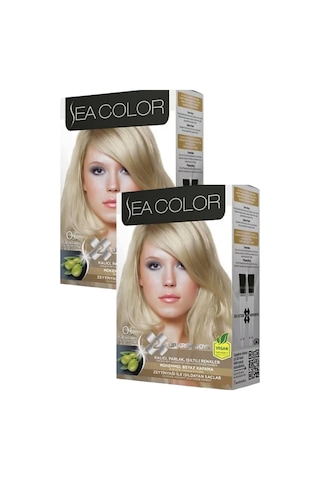 Sea Color 0.1 Platin Sarı Saç Boyası 2 x 100 ML