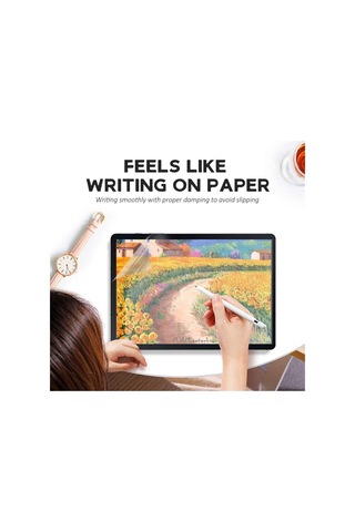 Galaxy Tab S6 Lite 10.4 Uyumlu Mat Ekran Koruyucu Kağıt Hissi Özel Çizim Ekranı Paper Like Cam P610