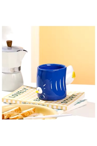 Uçan Kaz Kupa - Mavi 350ml