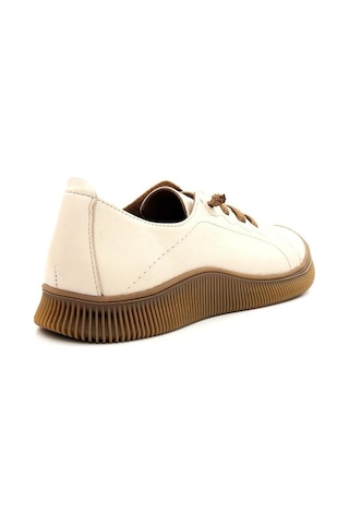 Venüs 2413504y Kadın Hakikki Deri Lastikli Comfort Atom Ayakkabı Bej