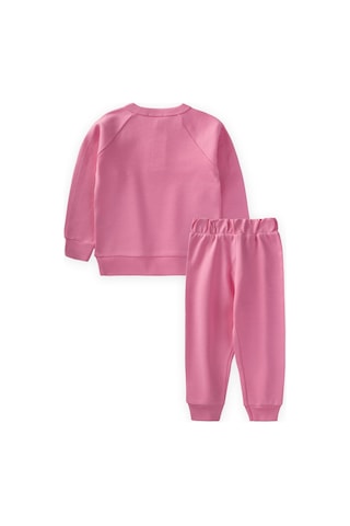Cigit Reglan Kol Patlı Erkek Basıc Takım 1-6 Yaş Pembe Pembe