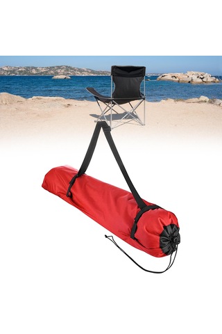 Dolıty Kamp Sandalyesi Çantası Malzeme Kılıfı Omuz Haftasonu Kırmızı Çok Renkli