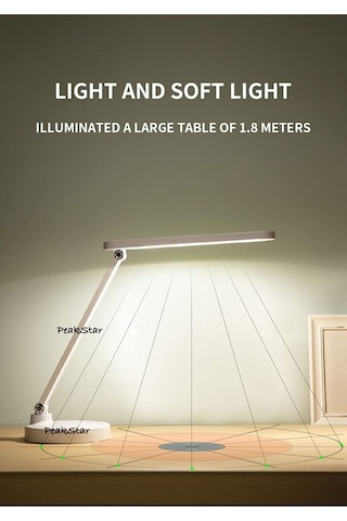 Şarjlı Dokunmatik 3 Kademeli 40 Ledli Masa Lambası