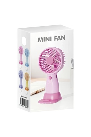 Nettech Es-9200 Ev-ofis-okul Mini Boy Fan - Pembe