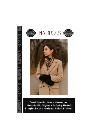 Hadpols Özel Üretim Hava Koruması Mevsimlik Giyim Yürüyüş Ürünü Single Sword Unisex Polar Eldiven Çok Renkli