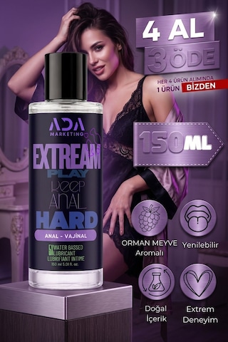 Orman Meyvesi Aromalı Extream Play Anal Vajinal Kayganlaştırıcı Jel - 150 Ml