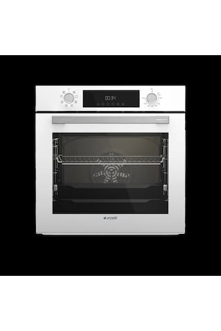 Arçelik AFC 341 B - OCD T 651 EB - ADE 606-2 B Steam Beyaz Üçlü Cam Ankastre Set
