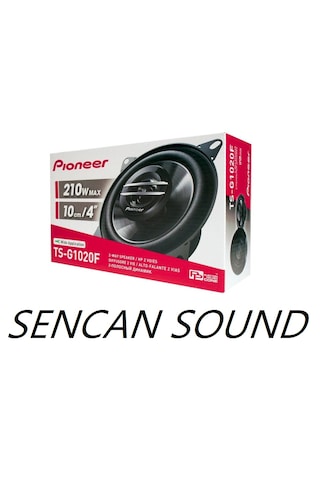 Pioneer Ts-g1020f 210 W 10 Cm Oto Hoparlör - Sencan Sound Pioneer Ts-g1020f 210 W 10 Cm Oto Hoparlör - Sencan Sound