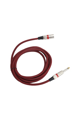 Jorındo Xlr - 6,35 Mm 1/4 İnç Erkek Kablo Dengeli Sinyal Bağlantı Mikrofon Kablosu Jd6012