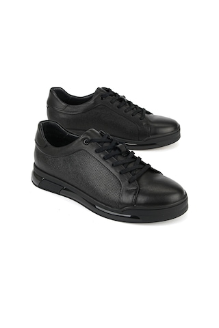 Ziya Erkek Hakiki Deri Sneaker 1611053z17661 Siyah 1611053z17661 000 40