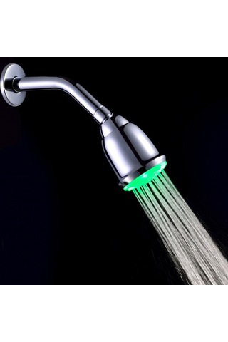 Geeroyoo Sıcaklığa Duyarlı Renk Değiştiren Led Duş Başlığı - Yüksek Basınçlı, Abs Malzeme, 20mm İç Diş Diğer