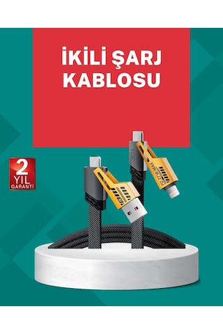 Buğz Akıllı Telefon Tablet Laptop Uyumlu 65w Güçlü Veri Kablosu