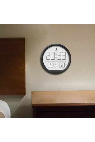 Trendooze Suntek Saati Saati Pille Inç Duvar Dijital Başucu 2.9 Cm