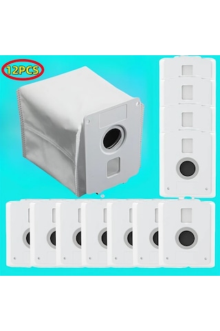 Motion003 12 Adet Lg Cordzero All-ın-one A937kgms A939kbgs A938kbgs Vakumlu Toz Torbaları Kir İşleme Kablosuz Vakumlu Torba Değişimi Uyumlu