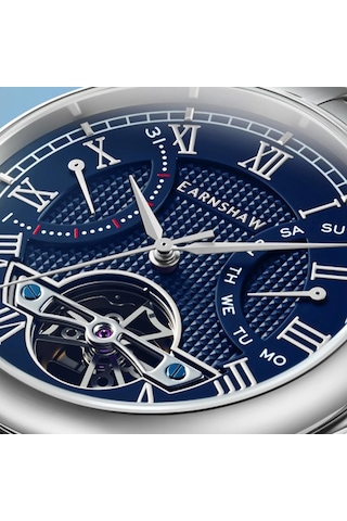 Earnshaw Es-8169-22 Erkek Kol Saati Metalik Gri