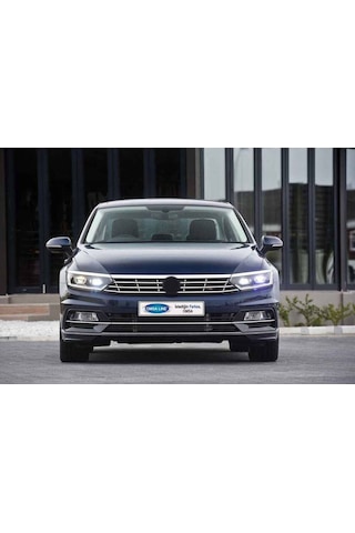 Vw Passat B8 Krom Far Üstü Çıta 3 Parça 2015-2019 Arası