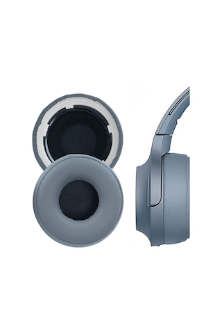 Yaozixa Sony Wh-h800 Kulaklık İçin Protein Deri + Köpük Yedek Kulak Yastığı - Konforlu, Gürültü Yalıtımı, Uzun Kullanim Süresi Mavi Mavi