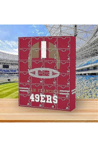 25-26 2024 Futbol Figürleri Noel Advent Takvimi Bebekleri Xmas 24 Gün Geri Sayım Kör Kutu Sürpriz Hediye