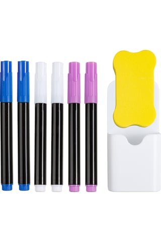 Lemestar Buzdolabı İçin 40x30cm Akrilik Manyetik Takvim Seti - Kurulmayan, Temizlenmesi Kolay Haftalık/aylık Planlayıcı Dy1077 Siyah