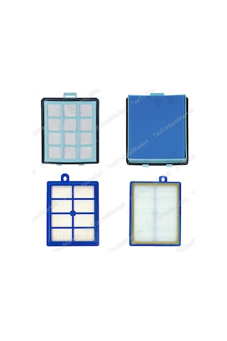 Phılıps Uyumlu Fc 9724 Power Pro Expert Hepa Filtre Seti (347347361)