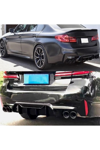 Bmw G30 Competition Difüzör 2017-2023 Arası Uyumlu