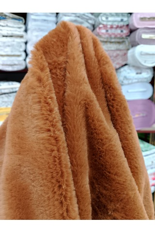 Toskana Peluş Kumaş Kiremit