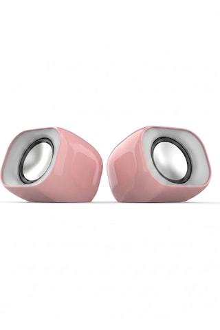 Hp Dhs-2111 6w Mini Pembe Renk Taşınabilir Multimedya Speaker Hoparlör