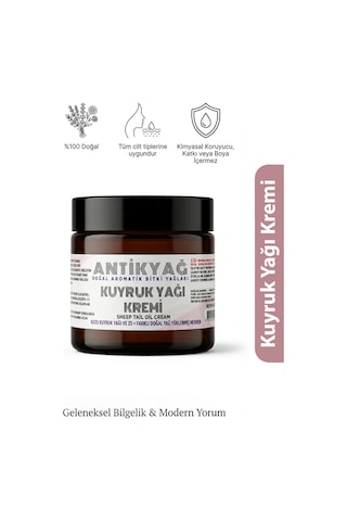 Antikyağ Kuyruk Yağı Kremi 100 ML