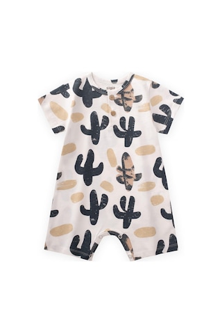 Cigit Desenli Tulum 0-4 Yaş Kırık Beyaz Beyaz