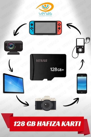 Ultra 128 Gb Uhs-3 Class 10 A++ Kalite 128g- Micro Sd Kart 128 Gb Hafıza Kartı