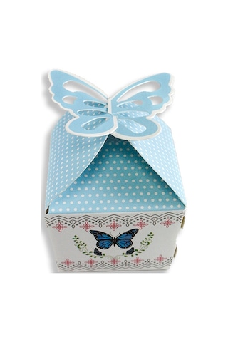 Mutluadim 50 Adet 5X7Cm Kelebek Demonte Karton Kutu