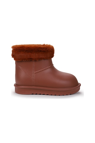 Kiko Kids Geta Su Geçirmez İçi Kürklü Kız Çocuk Eva Yağmur Kar Çizme Taba Taba