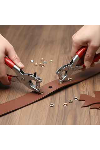 Kemer Delme Perçin Atma Pensesi 2 Li Seti