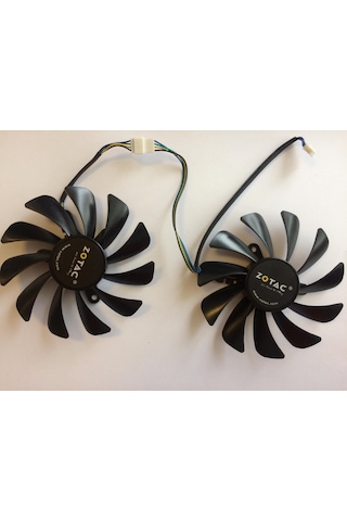 Zotac Gtx1070 Gtx1060 95 mm Mini Ekran Kartı Fanı Gfy09010E12Spa Dc12V