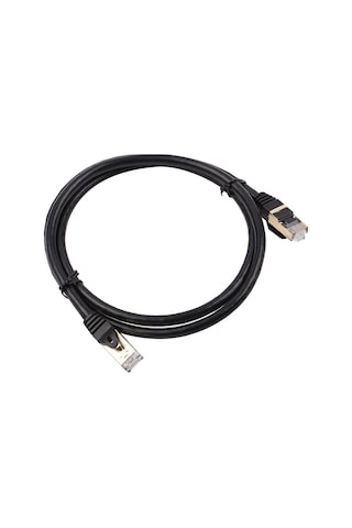 Konesam Cat8 Ethernet Kablosu, 40gbps Hızlı Veri Transferi, 2000mhz Bant Genişliği, 26awg Saf Bakır Çekirdek, Çok Katmanlı Koruma, 1 Metre, Rj45 Bağlantı