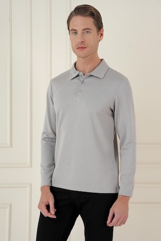Efor Ts 893 Slim Fit Spor T-shirt Gri