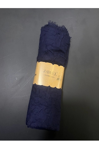 Bambu Kraş Şal Lacivert-jawel Çok Renkli