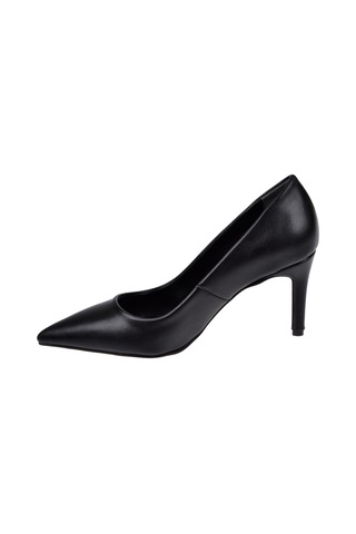 Pullman 8 Cm İnce Topuk Kadın Stiletto Pl-89gv Siyah Cilt
