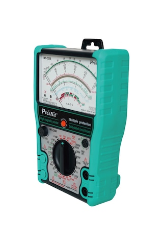 Ten, Proskit Mt-2208 Korumalı Analog Multimetre Profesyonel İbreli Ölçü Aleti