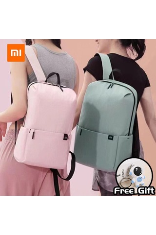 Renkli Küçük Sırt Çantası Erkek Ve Kadın Omuz Çantası Açık Su Çok Renkli