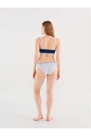 U.S. Polo Assn. Kadın Lacivert Bustiyer Slip Set 68006 Lacivert
