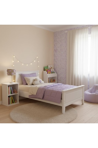 Makrome Papatyalı Abajur