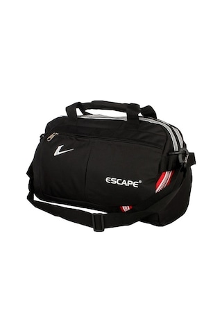 Spor Çantası El Çantası Seyehat Çantası Kaliteli Spor Çanta 38Cm Siyah