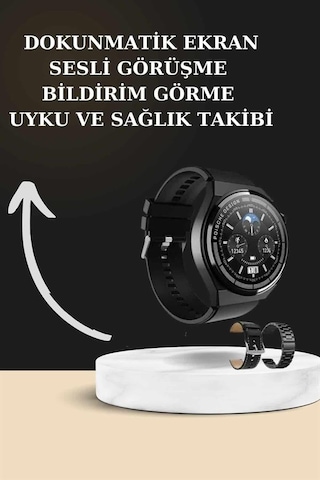 Tws Bluetooth Kulaklık Ve Akıllı Saat Uyku Takibi Nabız Ölçer Uzun Pil Ömrü - 1200