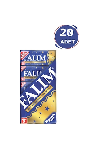 Falım Damla Sakızlı Paket 20'li 5 x 35 G