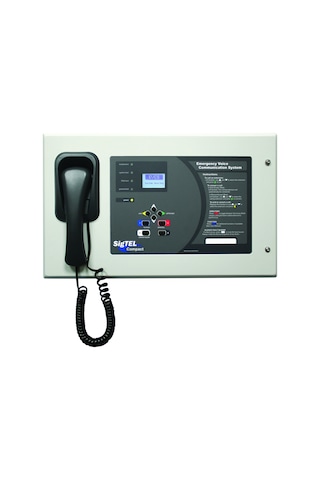 C-TEC SigTEL Compact1-64 ECU-8 İtfaiyeci Telefon Sistemi Ana Kontrolör 8 Hat Bağlanabilir