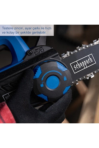 Scheppach BC-TCS200 1x4.0AH Tek Akülü Ağaç Kesme Makinesi - 5910311400