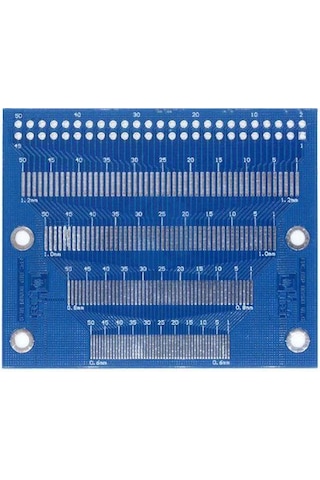SMD - DIP Dönüştürücü Devre PCB - 0.5mm 1.2mm Arası