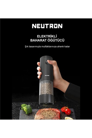 Neutron Ntl-pg-03 Elektrikli Tekli Baharat Öğütücü